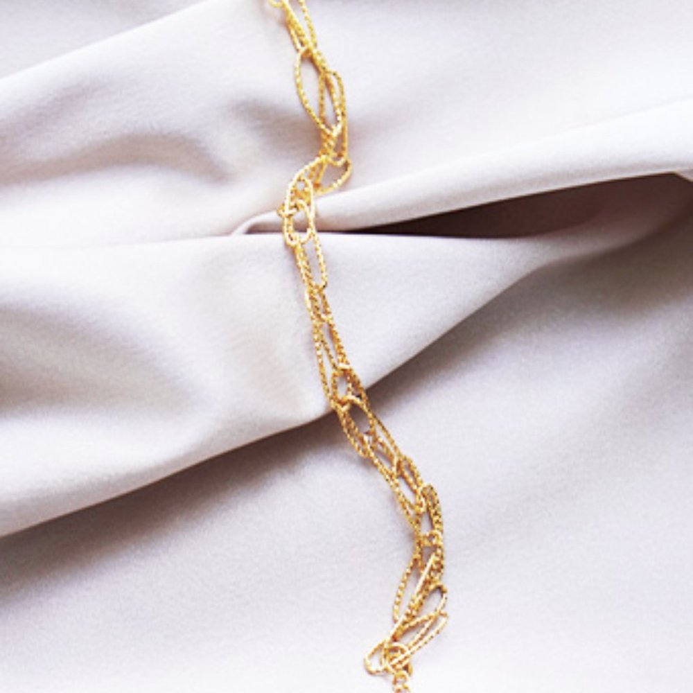 Gold Fill Chain Link Bracelet